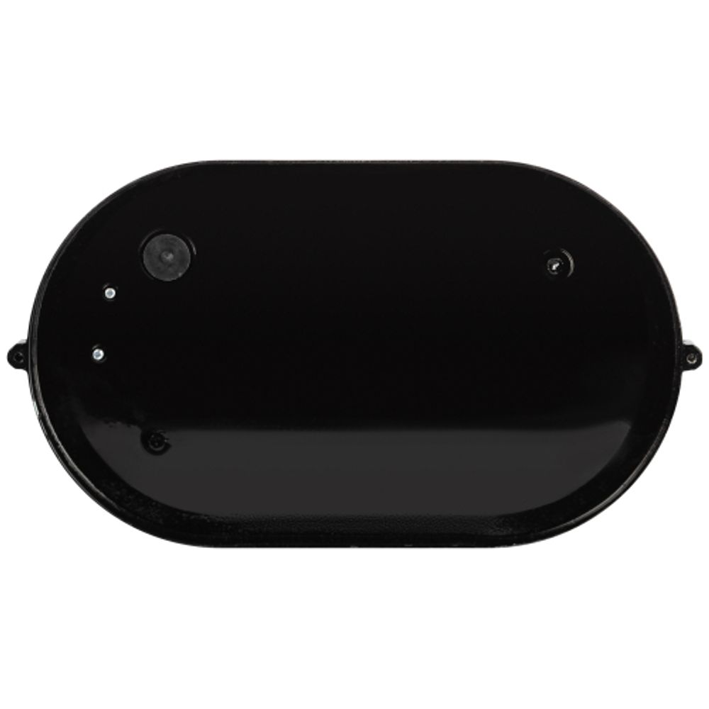 Светильник ЭРА НБП 04-100-002 Акватермо алюминий/стекло решетка IP54 E27 max 100Вт 280х160 овал черный