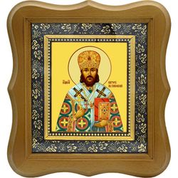 Виктор Глазовский (Островидов), епископ, святитель. Икона на холсте.