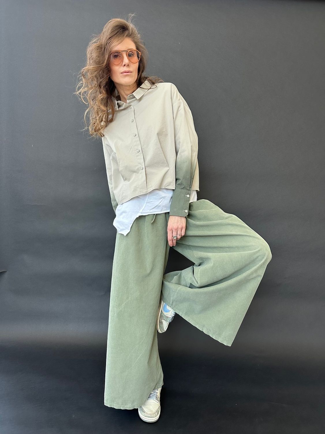 Рубашка, UNO SOUL, TOP # 8 (taupe)