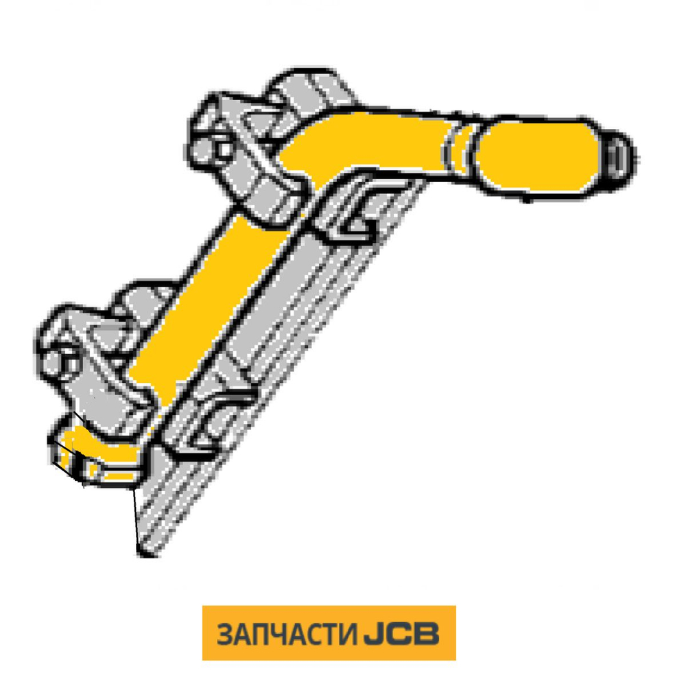 Труба гидравлической жидкости JCB JRV0345