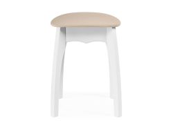 Табурет Астир белый / сливочный раф