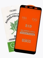 Защитное стекло Glass для Xiaomi Redmi Note 5/ Note 5 Pro, полный клей 21D, черная рамка