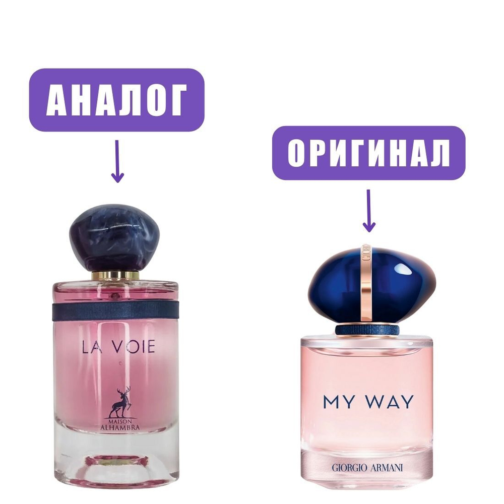 AL HAMBRA LA VOIE edp 100ml (версия ArmMyWay)  lady марк