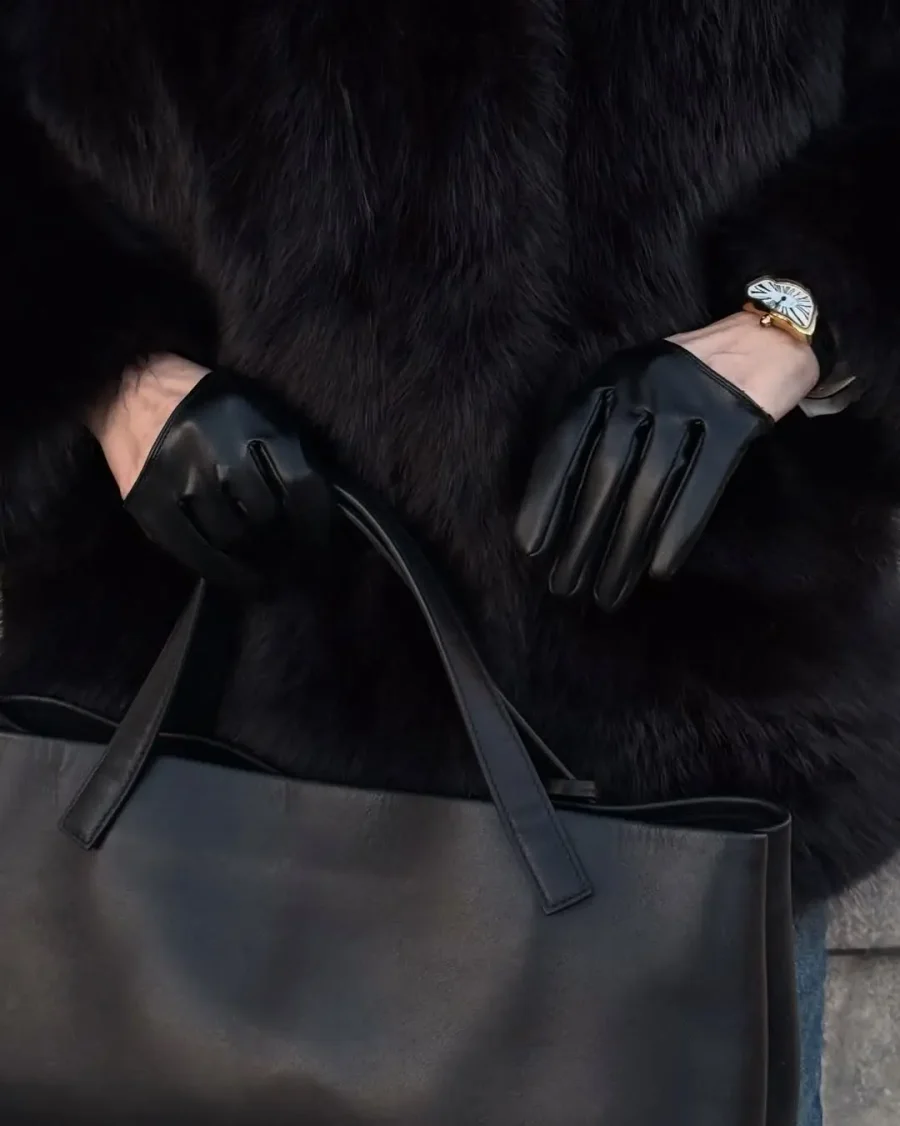 Шуба Kruella, Черный