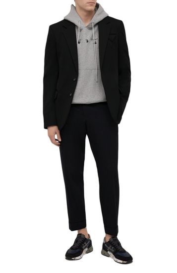 Кроссовки Premiata Lander 483 Blue/Grey