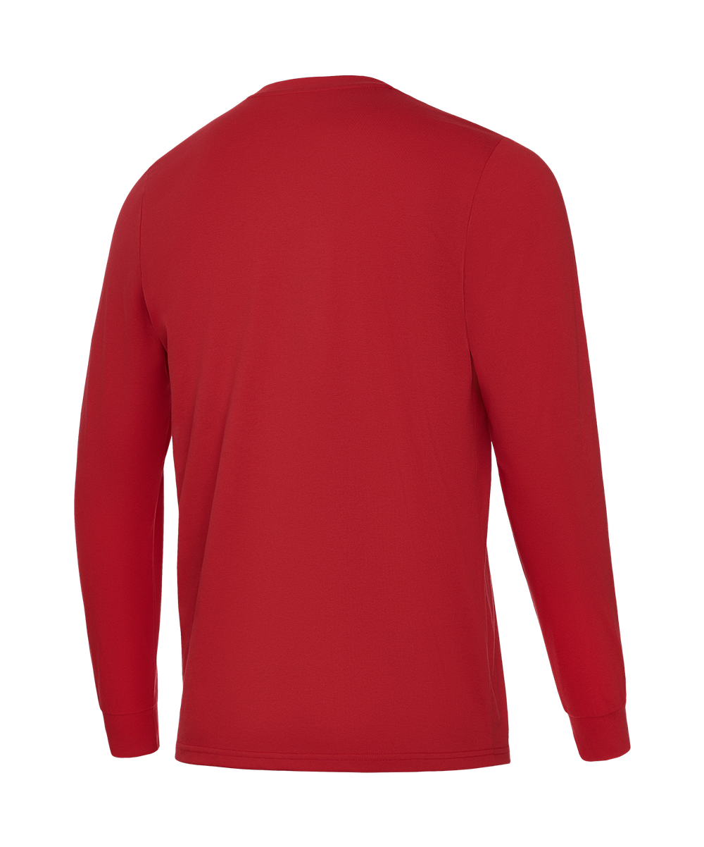 Футболка баскетбольная с длинным рукавом DIVISION PerFormDRY Pre-Match Longsleeve Jersey, красный