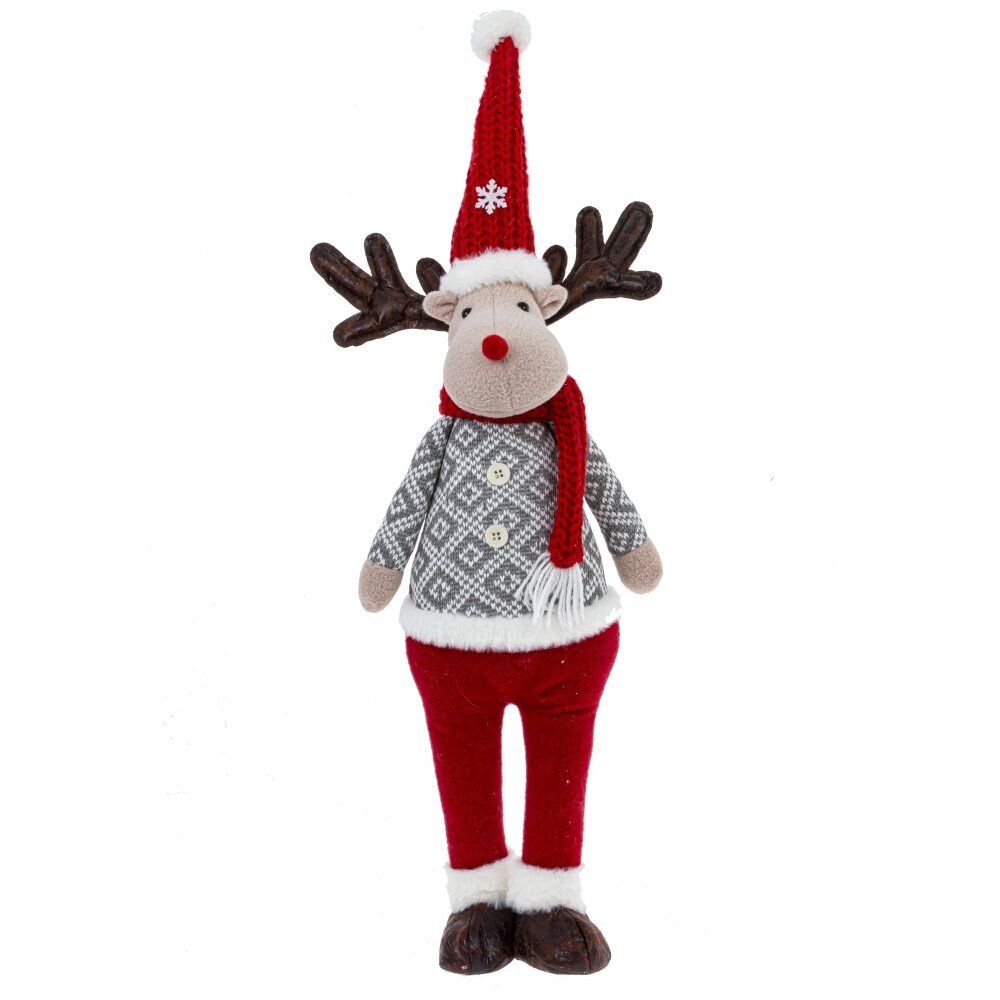 GAEM Игрушка набивная "Олень", L22 W12 H63 см, 2в.