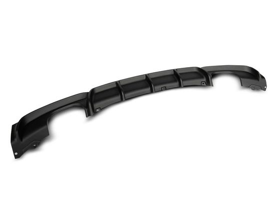 Диффузор бампера заднего для BMW 3 F30 / F31 (11-...) под 2 двойные трубы M-Performance Look