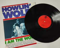 Винтажная виниловая пластинка LP Howlin Wolf I Am The Wolf (France 1988)