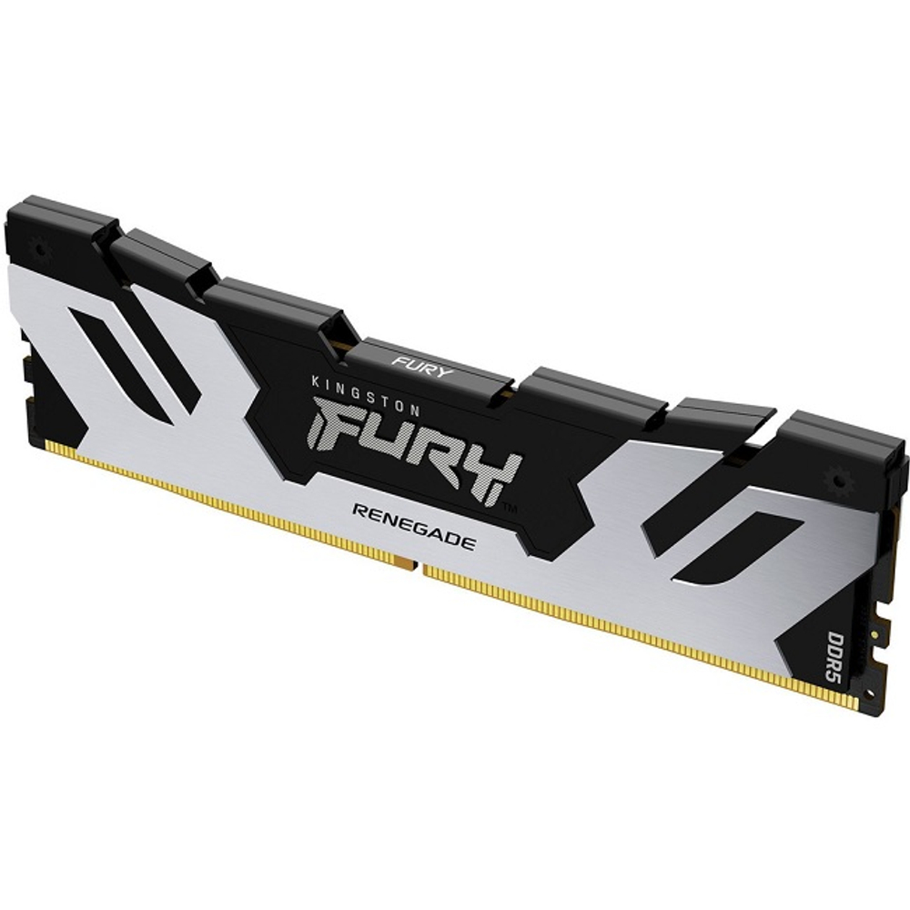 Модуль памяти DIMM DDR5 32Gb, 6400Mhz, Kingston FURY Renegade Silver/Black (KF564C32RS-32)