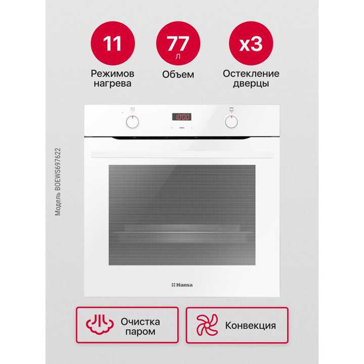 Духовой шкаф Hansa BakingPro BOEWS697622