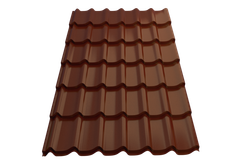 Профиль металлический типа "Монтеррей"-21 RAL 8017 0,5*1190*