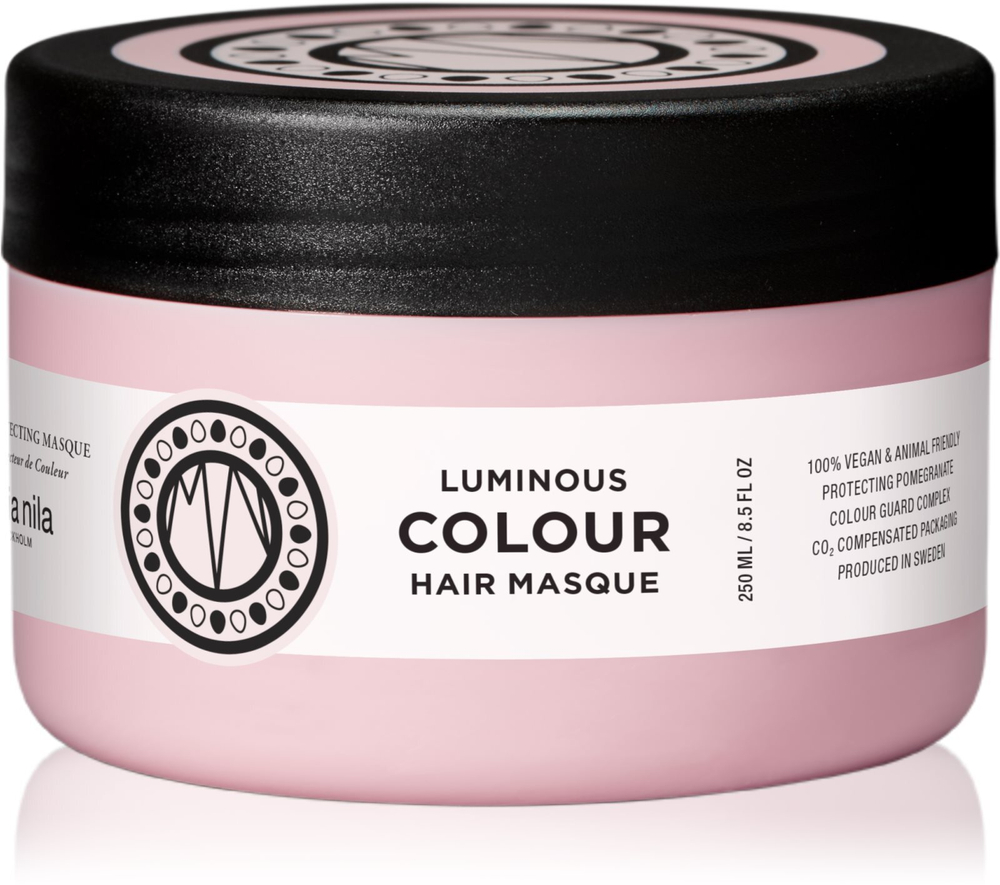 Maria Nila Luminous Colour Masque - увлажняющая и питательная маска для окрашенных волос /   250  ml  / GTIN 7391681036222