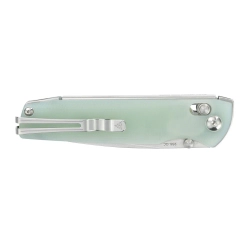 Нож складной SRM 258L-GC Terrier Stonewash (D2, Natural G10)