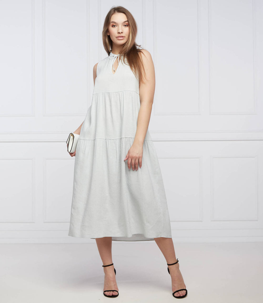 льняное платье Marc Cain - серый(SC 21.47 W47)