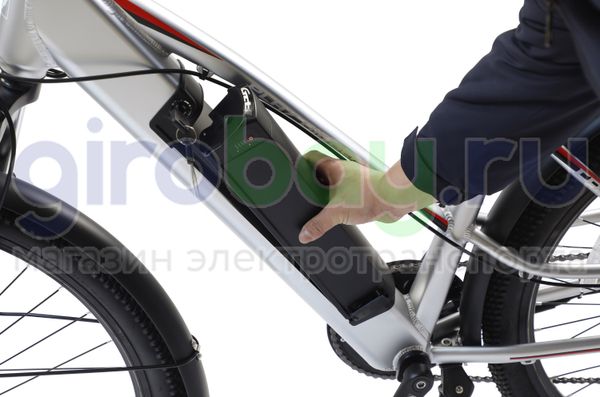 Электровелосипед WHITE SIBERIA CAMRY LIGHT 36V/11A 500W Snegir (Синий)