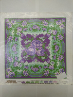 "Сиреневые розочки"-0890/3 канва с рисунком