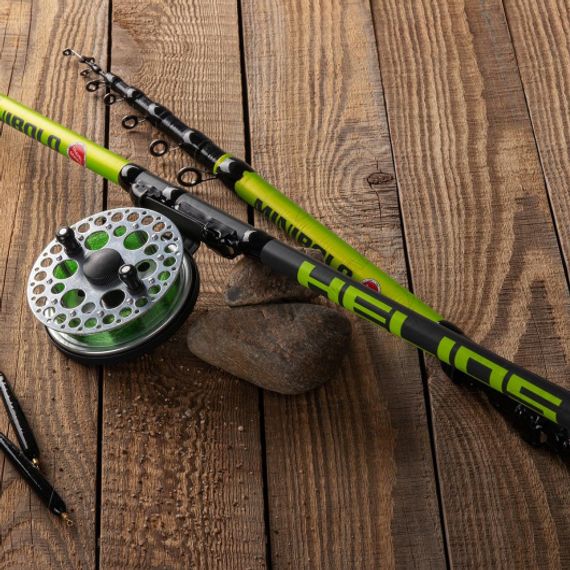 Удилище проводочное MINIBOLO с/к, 4m, 3-15g (HS-MB-400K) Helios