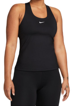 Топ теннисный Nike Dri-Fit Swoosh Bra Tank - black/black/white