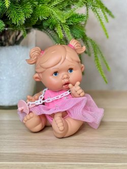 Пупс Nines 26см PEPOTE с закрывающими глазками (N814F)