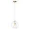 Подвесной светильник Crystal Lux Luisa SP1 Brass/Transparent