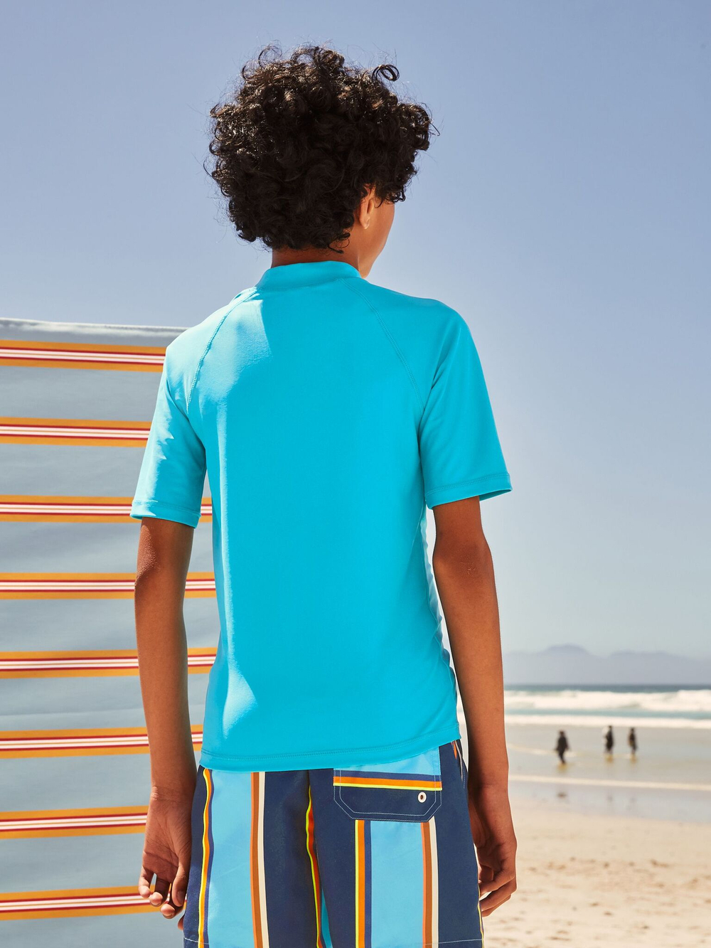 Рашгард для мальчика Next E65-685, Ярко-голубой