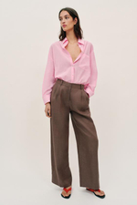 ХЛОПЧАТОБУМАЖНАЯ РУБАШКА ОВЕРСАЙЗ - ZARA