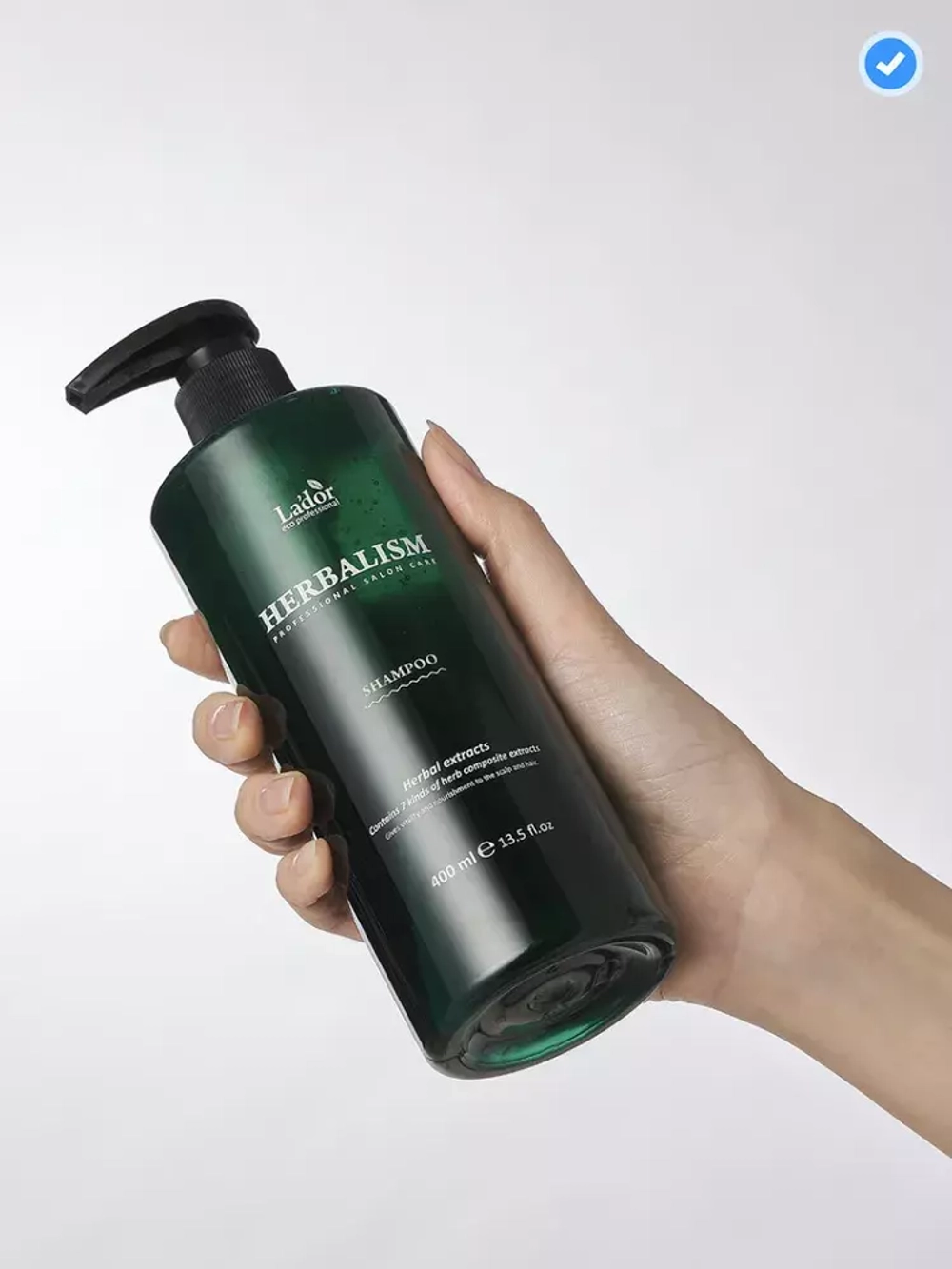 Шампунь для волос с комплексом трав Lador Herbalism Shampoo 400 мл