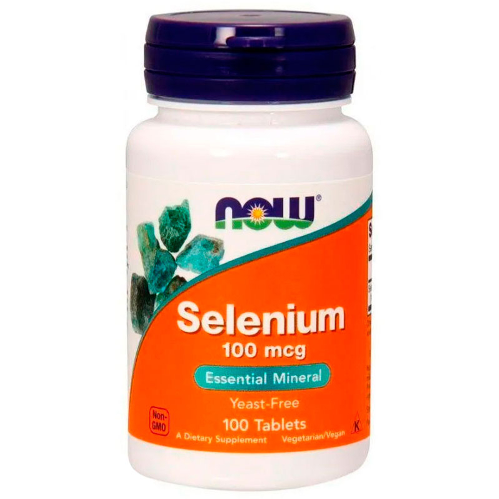 NOW Selenium 100 мкг. (100 табл.) [M]