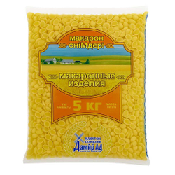 Макароны Дамир АА ракушки 5 кг