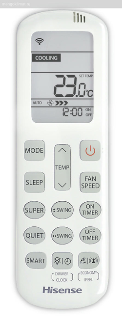 Инверторная сплит-система Hisense серии LUX Design SUPER DC Inverter (R32) AS-10UW4RVETS00 (комплект)