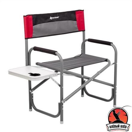 Кресло директорское с отк.стол. MAXI серый/красный/черный (N-DC-95200T-M-GRD) NISUS (0)