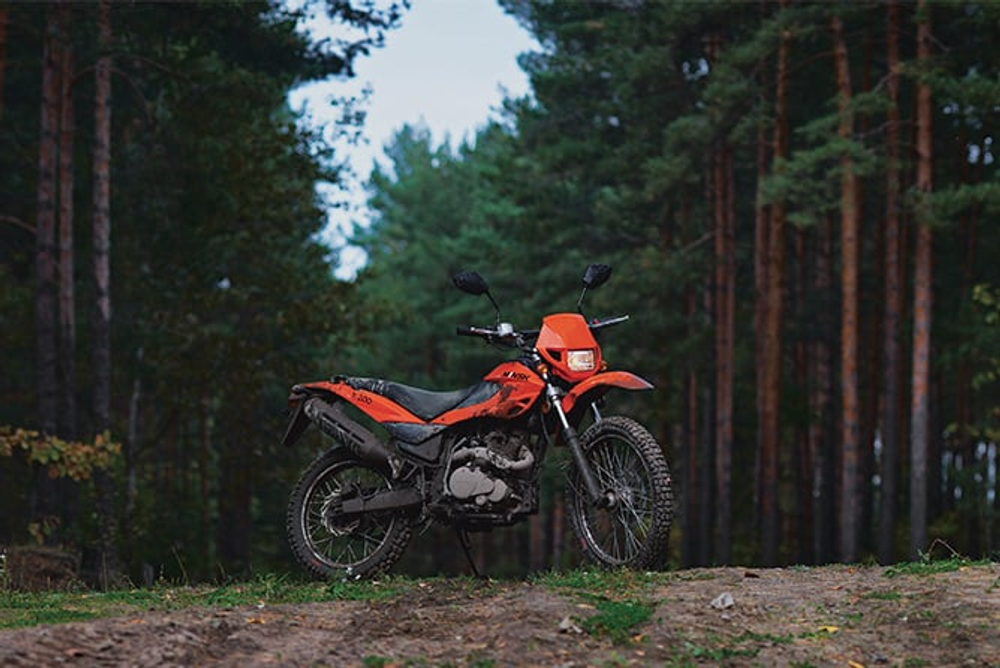 Мотоцикл кроссовый эндуро МИНСК X200