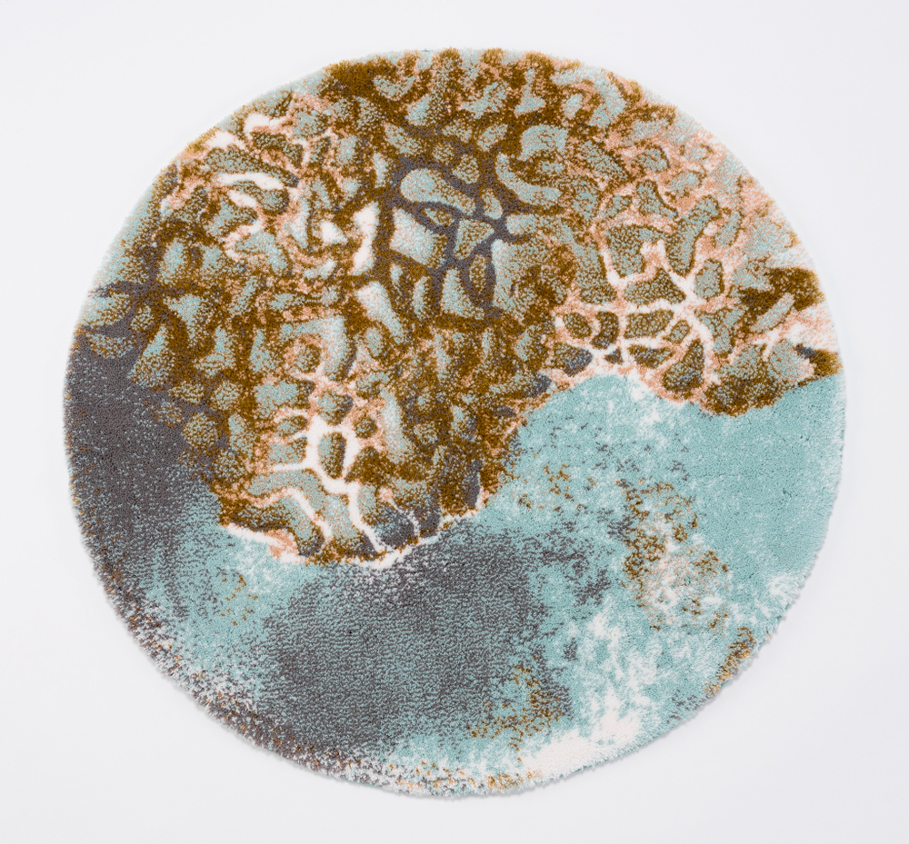 Коврик 85 Abyss & Habidecor Дюна 210 голубой