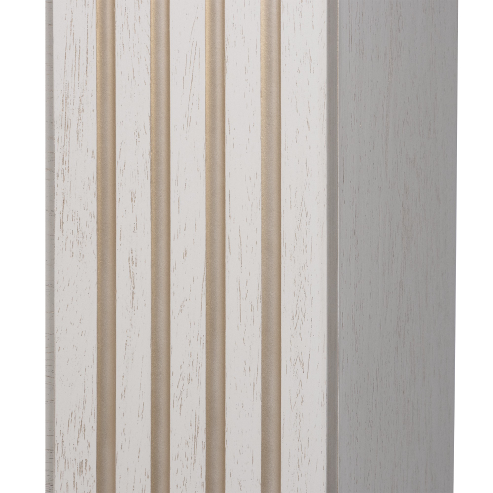 Каминокомплект: Очаг Electrolux EFP/P-4220LS, портал Siena 42/40/36, сл. кость с зол. патиной