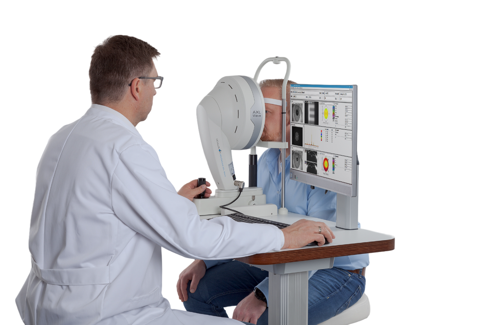 Анализатор переднего отрезка глаза с функцией оптической биометрии Pentacam AXL WAVE