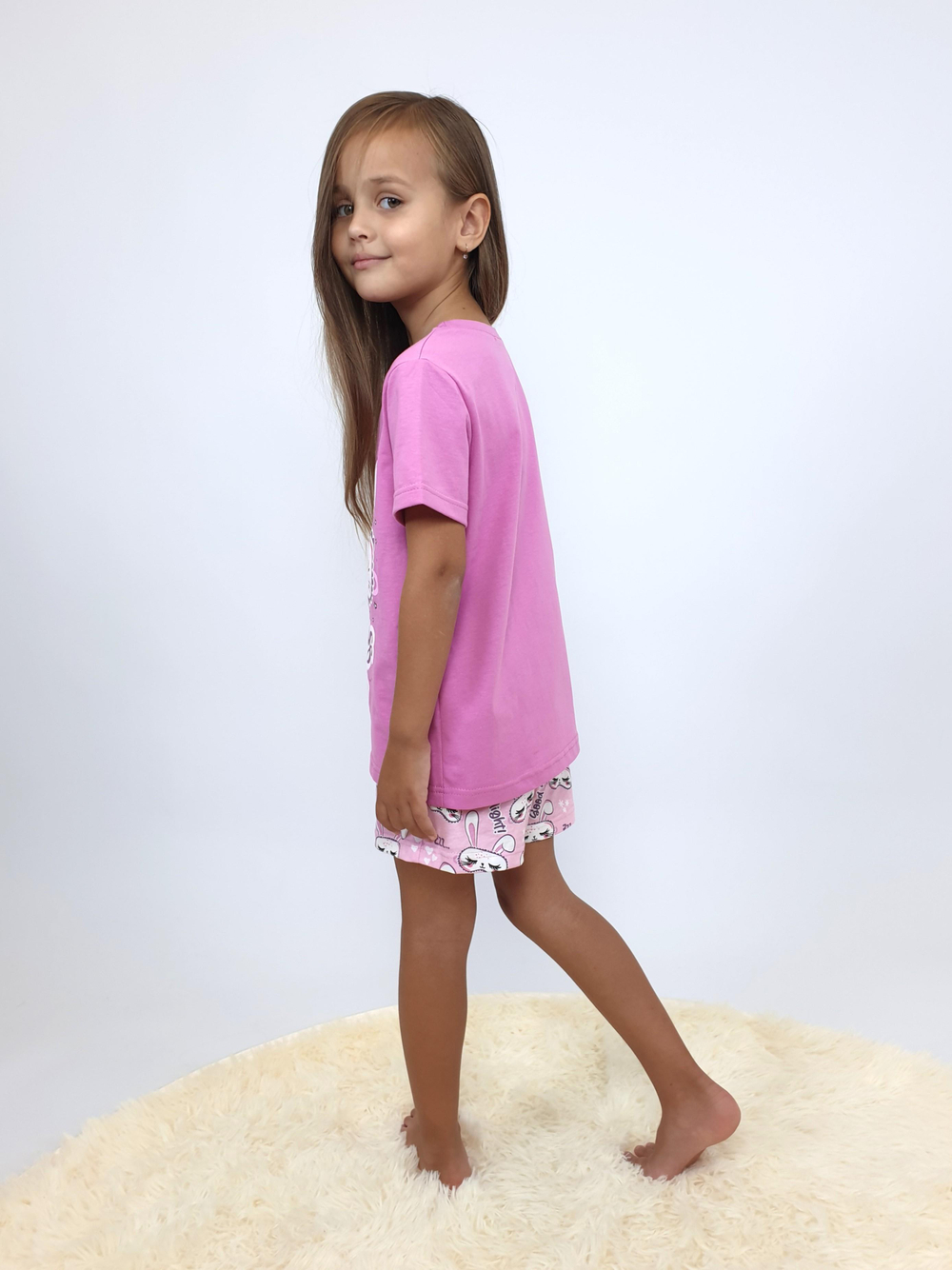 7-45-2 Пижама для девочки Luneva