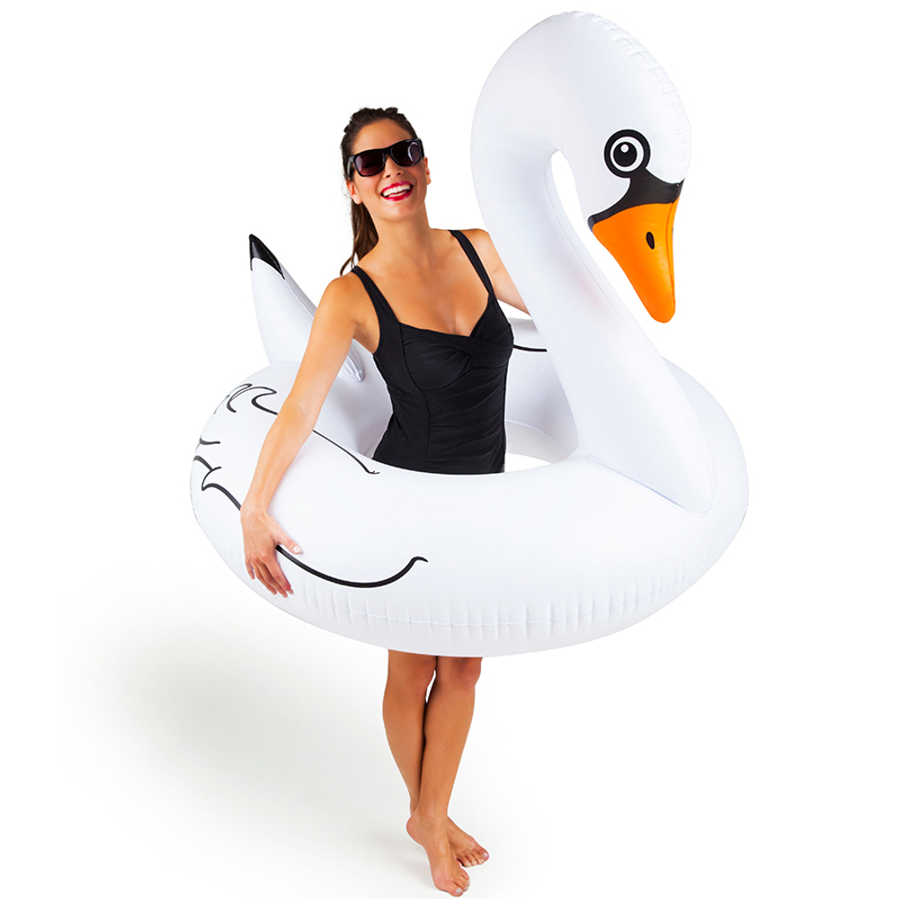 Круг надувной white swan