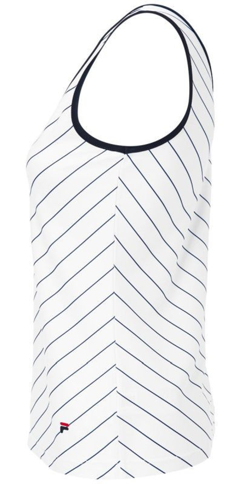 Женский топ теннисный Fila Top Caroline W - белый