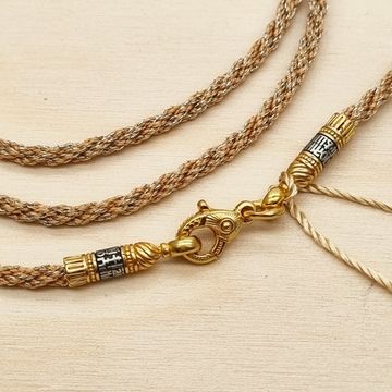 9001121 Текстильный шнурок золотистый, 2 мм