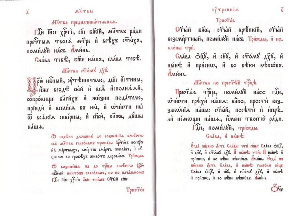 Молитвослов православный (церковнославянский шрифт)