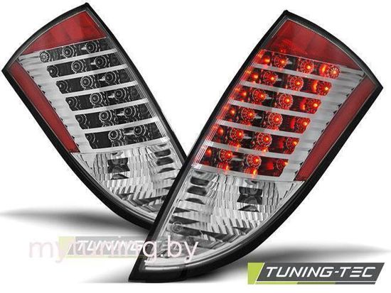 Задние фонари Ford Focus 1 chrome led
