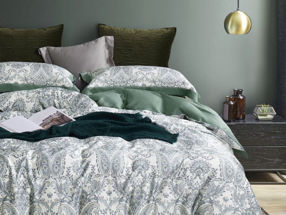 Постельное белье 2 спальное евро Asabella 1523-6