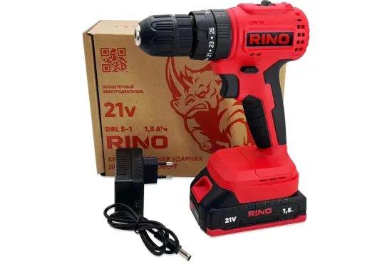 Аккумуляторный шуруповерт "RINO" DRL5-1
