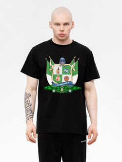 Футболка UNAFFECTED Герб Черный