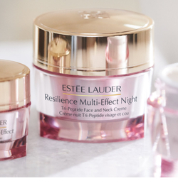 Estee Lauder Resilience Multi-Effect Night Tri-Peptide Face and Neck Creme - лифтинг ночной крем для лица и шеи /   50  ml  / GTIN 887167316096