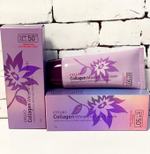 Cellio. Солнцезащитный крем с коллагеном Collagen Whitening Sun Cream SPF50+/PA+++