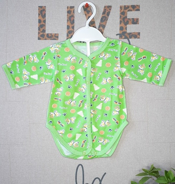 Боди Little Dog 2 (зелёный)