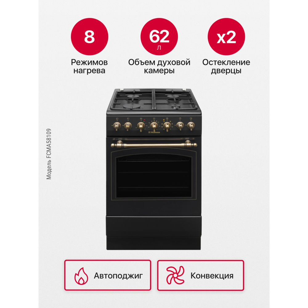 Комбинированная плита Hansa FCMA58109