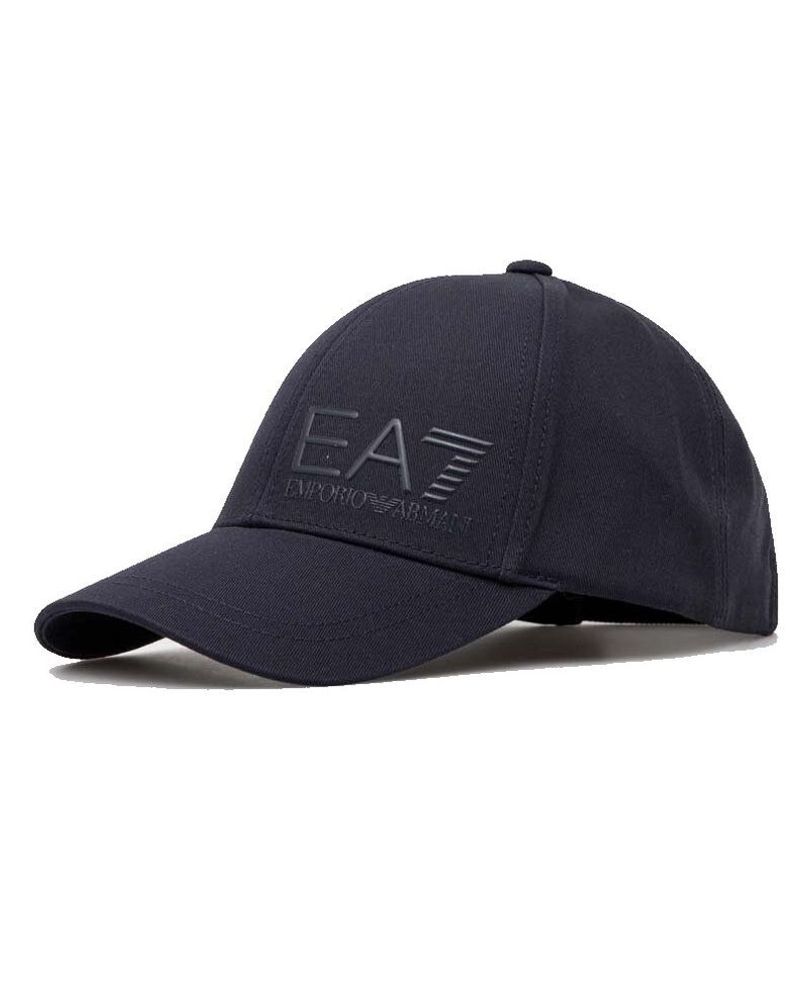 Теннисная кепка EA7 Unisex Train Core Logo Baseball Hat - black iris/black iris